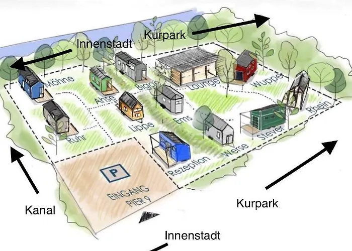Tiny House Ahse Im Pier9 Tiny House 3* Hamm (North Rhine-Westphalia)